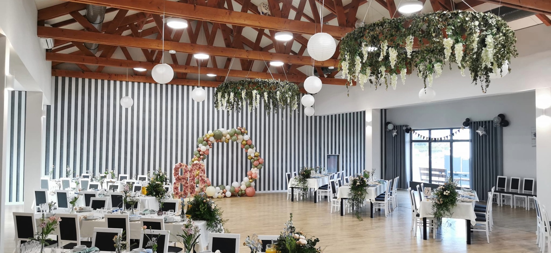 wystrój sali dużej na urodziny